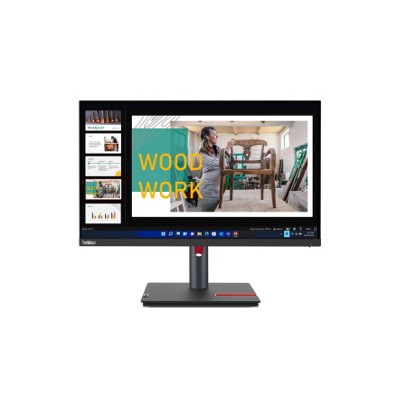 Lenovo ThinkVision P24q-30 LED display 60,5 cm (23.8") 2560 x 1440 px Quad HD Czarny