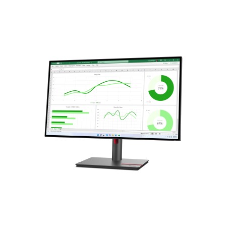 Lenovo ThinkVision P27q-30 LED display 68,6 cm (27") 2560 x 1440 px Quad HD Czarny