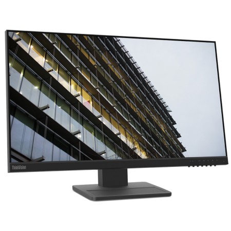 Lenovo ThinkVision E24-27 monitor komputerowy 60,5 cm (23.8") 1920 x 1080 px Full HD LCD Czarny