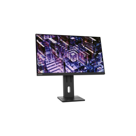 Lenovo ThinkVision E24q-30 monitor komputerowy 60,5 cm (23.8") 2560 x 1440 px 2K Ultra HD LED Czarny