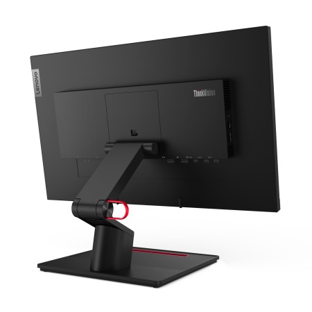 Lenovo ThinkVision T24t-20 LED display 60,5 cm (23.8") 1920 x 1080 px Full HD Ekran dotykowy Pojemnościowy Czarny