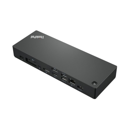 Lenovo 40B00300EU stacja dokująca Przewodowa Thunderbolt 4 Czarny, Czerwony