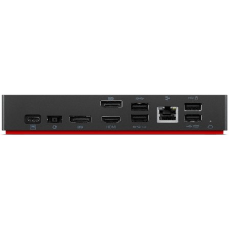 Lenovo ThinkPad Universal USB-C Smart Dock Przewodowa Thunderbolt 4 Czarny