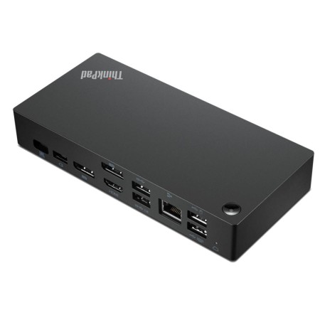 Lenovo ThinkPad Universal Thunderbolt 4 Smart Dock Przewodowa Czarny