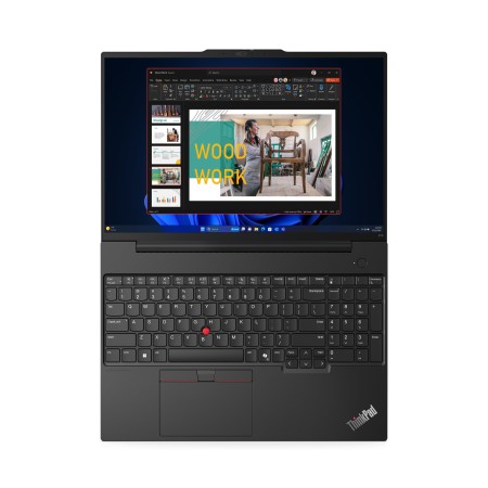 Lenovo ThinkPad E16 AMD Ryzen™ 5 7535HS Laptop 40,6 cm (16") WUXGA 16 GB DDR5-SDRAM 512 GB SSD Wi-Fi 6E (802.11ax) Windows 11