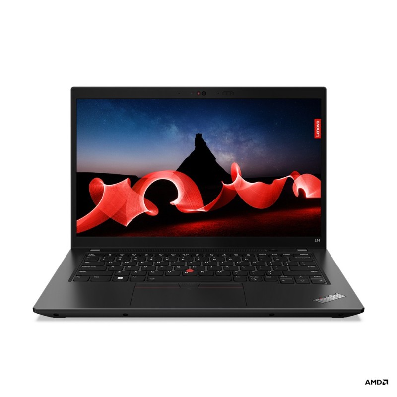 Lenovo ThinkPad L14 AMD Ryzen™ 7 PRO 7730U Laptop 35,6 cm (14") Full HD 16 GB DDR4-SDRAM 512 GB SSD Wi-Fi 6E (802.11ax) Windows