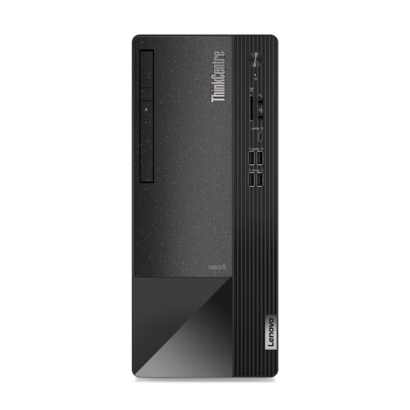 Lenovo ThinkCentre neo 50t Intel® Core™ i5 i5-12400 8 GB DDR4-SDRAM 512 GB SSD Windows 11 Pro Tower PC Czarny