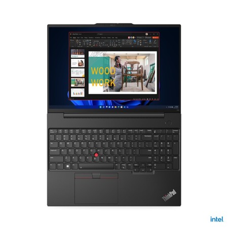 Lenovo ThinkPad E16 Intel® Core™ i7 i7-1355U Laptop 40,6 cm (16") WUXGA 16 GB DDR4-SDRAM 512 GB SSD Wi-Fi 6 (802.11ax) Windows