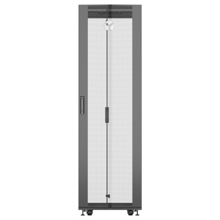 Vertiv VR Rack VR3100 stojak 42U Stojak wolnostojący Czarny, Przezroczysty