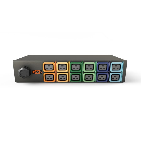 Vertiv Geist GI30030L rozdzielacz zasilania PDU 12 x gniazdo sieciowe 2U Czarny