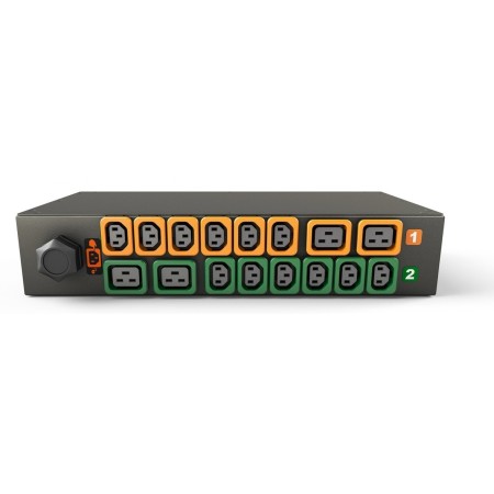 Vertiv Geist GI30032L rozdzielacz zasilania PDU 16 x gniazdo sieciowe 2U Czarny