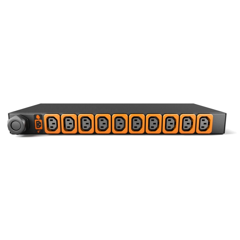 Vertiv Geist GI30073L rozdzielacz zasilania PDU 10 x gniazdo sieciowe 1U Czarny