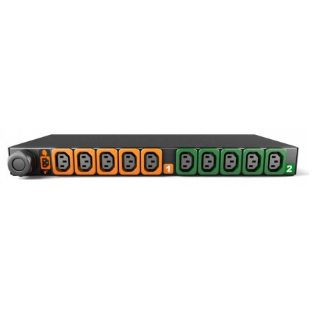 Vertiv GI30075L rozdzielacz zasilania PDU 10 x gniazdo sieciowe 1U