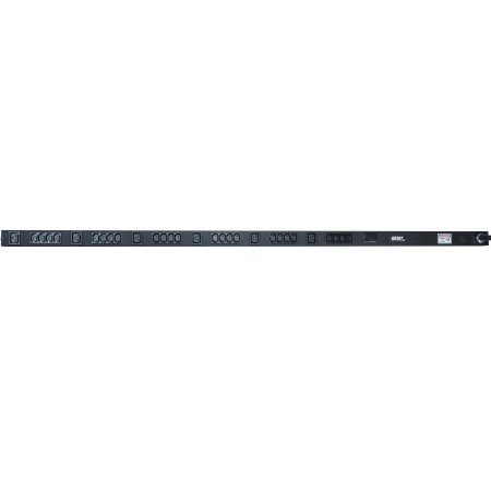 Vertiv Geist Basic rozdzielacz zasilania PDU 30 x gniazdo sieciowe 0U/1U Czarny