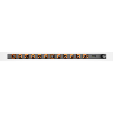 Vertiv GVHVAN122-102P02PS6-IP44 rozdzielacz zasilania PDU 12 x gniazdo sieciowe Czarny