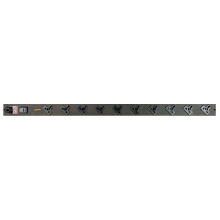 Vertiv EGVHVAB102-104UKRUK-V rozdzielacz zasilania PDU 10 x gniazdo sieciowe Czarny