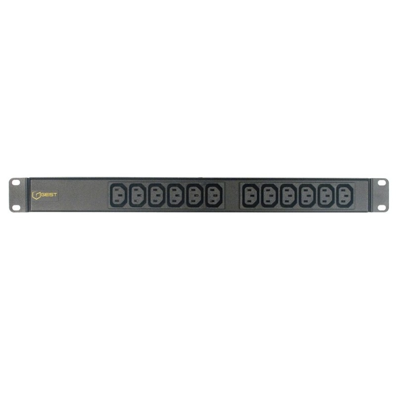 Vertiv EGVHVRN122-104C13UK-V rozdzielacz zasilania PDU 12 x gniazdo sieciowe Czarny