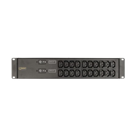 Vertiv EG2XPR206-103C13PS6-IP44 rozdzielacz zasilania PDU 20 x gniazdo sieciowe Czarny