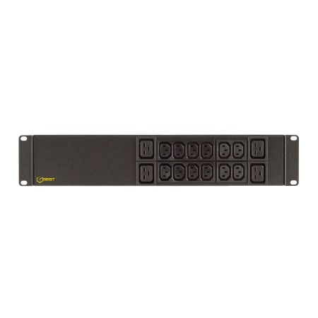 Vertiv EG2VHVRN162-102IB4PS6-IP44 rozdzielacz zasilania PDU 12 x gniazdo sieciowe Czarny