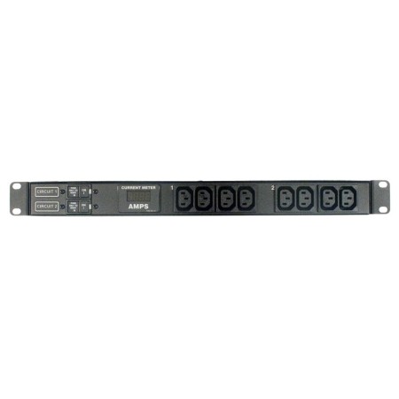 Vertiv EGXPRA126-103C13PS6-IP44 rozdzielacz zasilania PDU 8 x gniazdo sieciowe Czarny