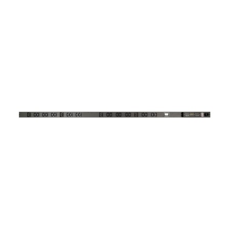 Vertiv EGXPBA246-103IJ4PS6-IP44 rozdzielacz zasilania PDU 24 x gniazdo sieciowe Czarny