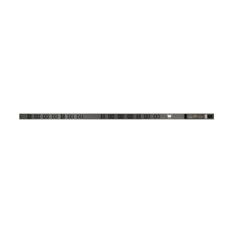 Vertiv EGXPBA246-103IJ4PS6-IP44 rozdzielacz zasilania PDU 24 x gniazdo sieciowe Czarny