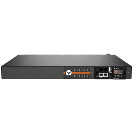 Vertiv Geist MGS3E1R5-12CF13-2PS56B2H10-S rozdzielacz zasilania PDU 12 x gniazdo sieciowe 0U Czarny