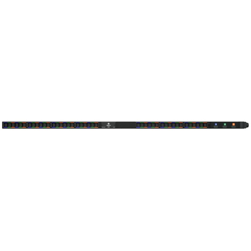 Vertiv UI10025 rozdzielacz zasilania PDU 42 x gniazdo sieciowe 0U Czarny