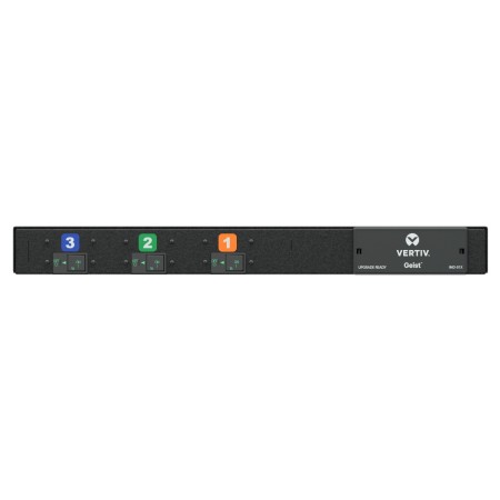 Vertiv UI10026 rozdzielacz zasilania PDU 12 x gniazdo sieciowe 1U Czarny