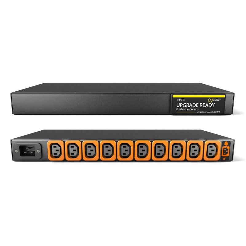 Vertiv UI10014L rozdzielacz zasilania PDU 10 x gniazdo sieciowe 1U Czarny