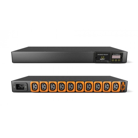 Vertiv UI10016L rozdzielacz zasilania PDU 10 x gniazdo sieciowe 1U Czarny