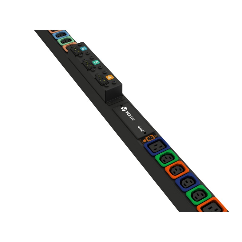 Vertiv U1073L rozdzielacz zasilania PDU 30 x gniazdo sieciowe 0U Czarny