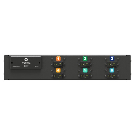 Vertiv UI10022L rozdzielacz zasilania PDU 18 x gniazdo sieciowe 0U Czarny