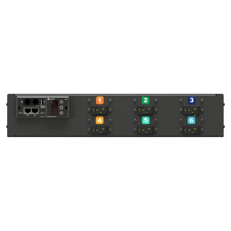 Vertiv UI30005L rozdzielacz zasilania PDU 18 x gniazdo sieciowe 2U Czarny