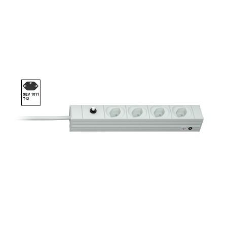 Vertiv Knürr 03.701.004.1 rozdzielacz zasilania PDU 7 x gniazdo sieciowe 1U Szary