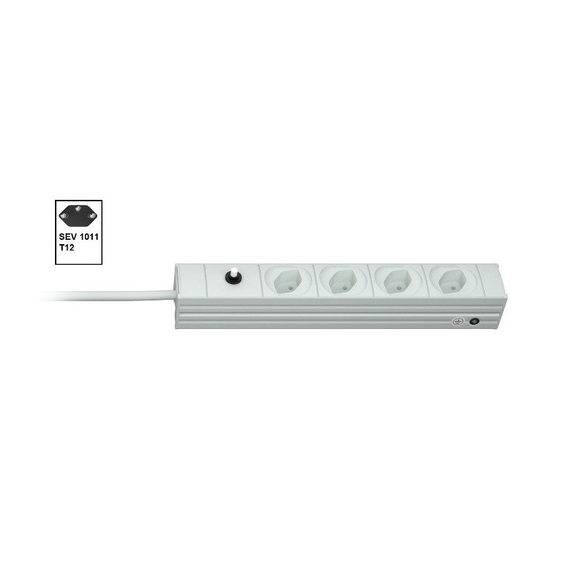 Vertiv Knürr 03.701.004.1 rozdzielacz zasilania PDU 7 x gniazdo sieciowe 1U Szary