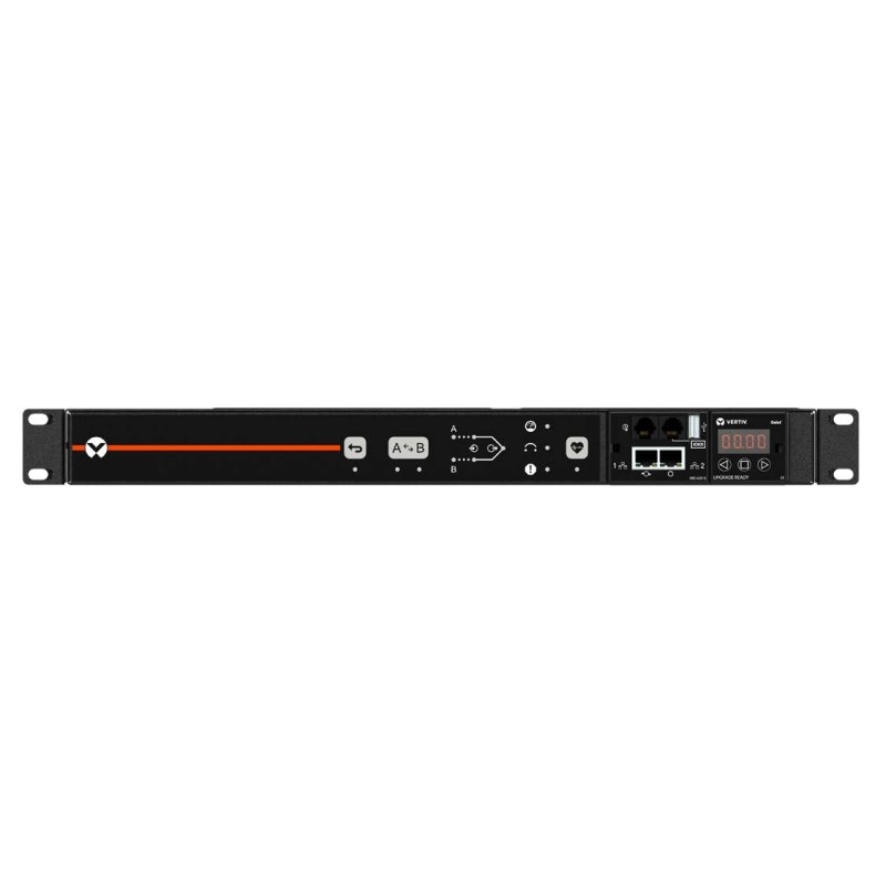 Vertiv Geist VA4U2100 rozdzielacz zasilania PDU 12 x gniazdo sieciowe 1U Czarny