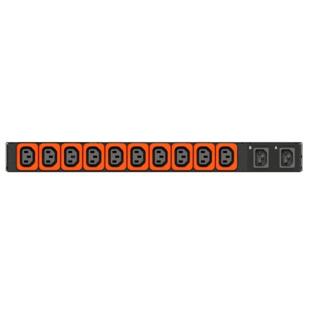 Vertiv Geist AU03E1R0-10L137-1C14C14A900-D rozdzielacz zasilania PDU 10 x gniazdo sieciowe 0U Czarny