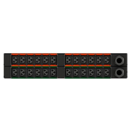 Vertiv Geist AG01X2R1-24CF13-3PS6PS6B211-D rozdzielacz zasilania PDU 24 x gniazdo sieciowe 0U Czarny