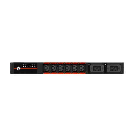 Vertiv Geist AUS3E1R5-06CF17-2C20C20A900-D rozdzielacz zasilania PDU 6 x gniazdo sieciowe 0U Czarny