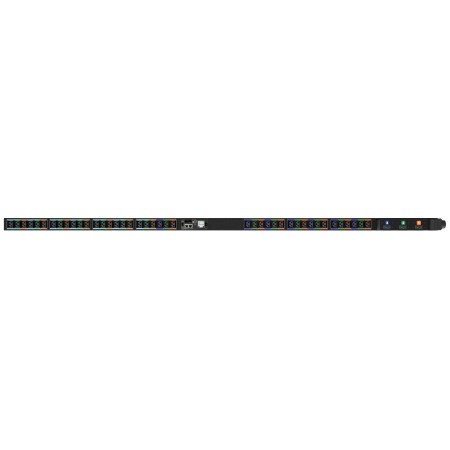 Vertiv Geist DU05M4W1-42CF17-1S02A9K00-S-A rozdzielacz zasilania PDU 42 x gniazdo sieciowe 0U Czarny