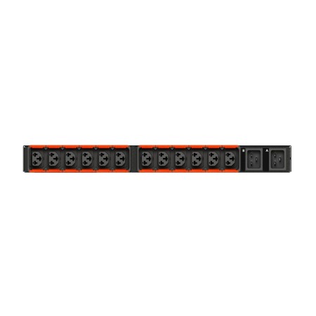 Vertiv Geist AU01X1R0-12CF17-2C20C20A900-D rozdzielacz zasilania PDU 12 x gniazdo sieciowe 0U Czarny