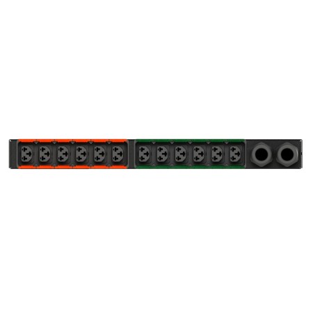 Vertiv Geist AG01X1R1-12CF13-3PS6PS6B211-D rozdzielacz zasilania PDU 12 x gniazdo sieciowe 0U Czarny