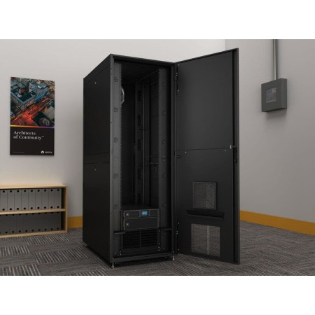 Vertiv VRCS3350-230V sprzęt chłodzący do szaf Czarny 208 L/s Wbudowany wyświetlacz