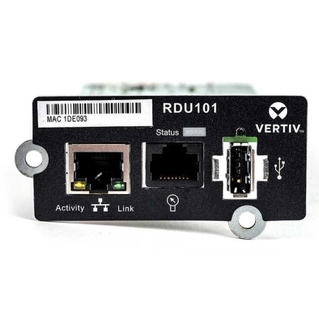 Vertiv IntelliSlot RDU101 Wewnętrzny Ethernet 100 Mbit/s