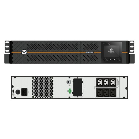 Vertiv EDGELI-1500IRT2U zasilacz UPS Technologia line-interactive 1,5 kVA 1350 W 6 x gniazdo sieciowe