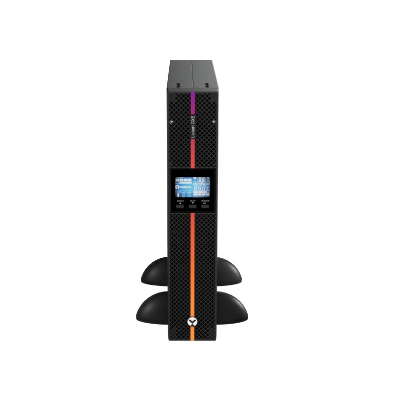 Vertiv Liebert GXE3-1000IRT2UXL zasilacz UPS Podwójnej konwersji (online) 1 kVA 900 W 8 x gniazdo sieciowe