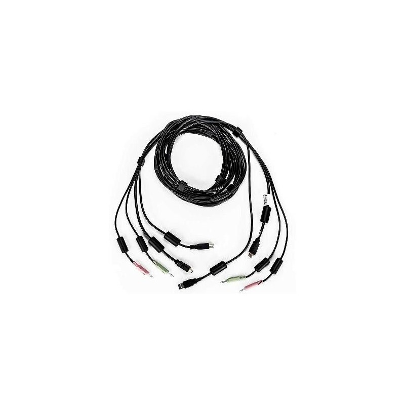 Vertiv Avocent CBL0127 kabel KVM Czarny 3 m Vertiv Avocent CBL0127 kabel KVM Czarny 3 m