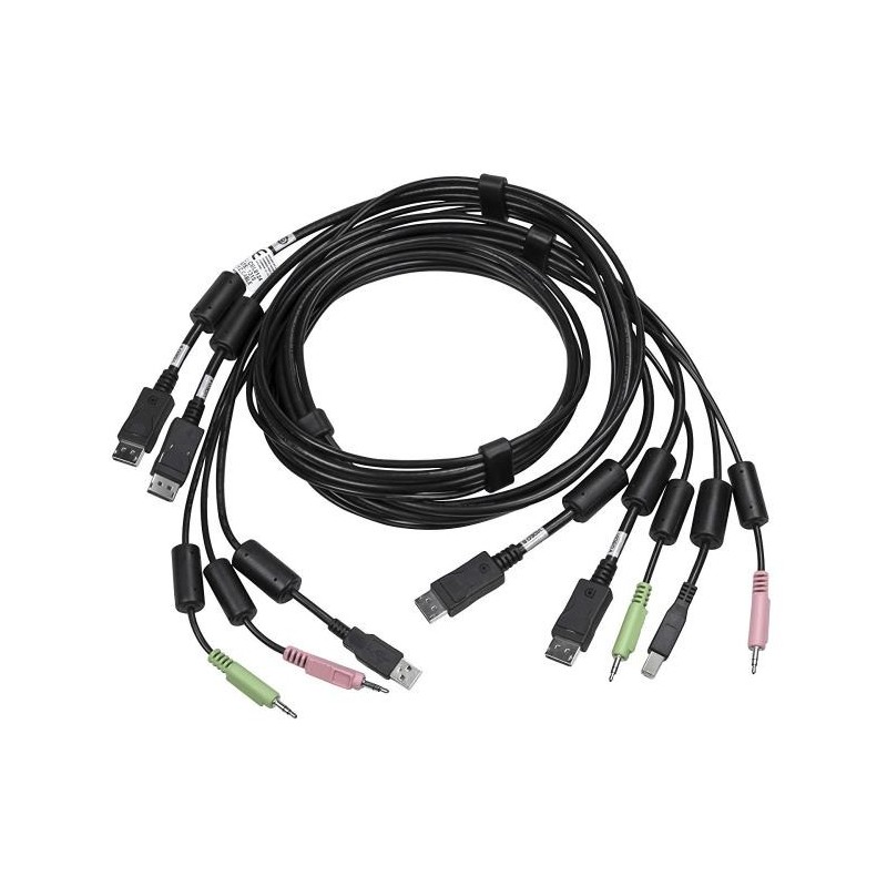 Vertiv Avocent CBL0124 kabel KVM Czarny 1,8 m Vertiv Avocent CBL0124 kabel KVM Czarny 1,8 m
