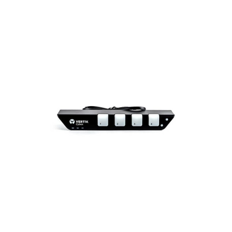 Vertiv AFP0004 przełącznik KVM Czarny, Biały Vertiv AFP0004 przełącznik KVM Czarny, Biały